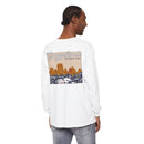 Copy of Unisex Garment-dyed Long Sleeve T-Shirt-8