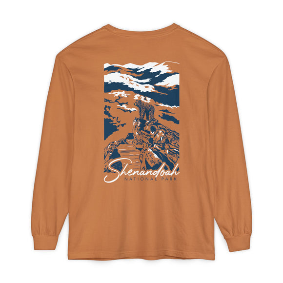 Copy of Copy of Copy of Unisex Garment-dyed Long Sleeve T-Shirt
