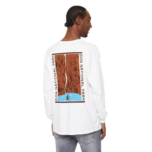 Copy of Copy of Copy of Copy of Copy of Copy of Unisex Garment-dyed Long Sleeve T-Shirt