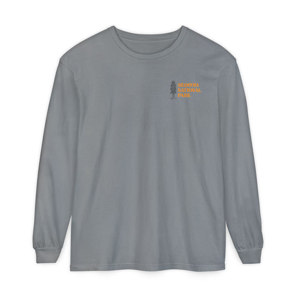 Copy of Copy of Copy of Copy of Unisex Garment-dyed Long Sleeve T-Shirt