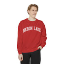 Heron Lake New Mexico Comfort Colors Crewneck Sweatshirt-5