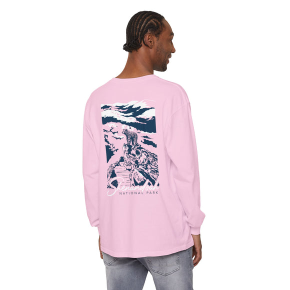 Copy of Copy of Copy of Unisex Garment-dyed Long Sleeve T-Shirt