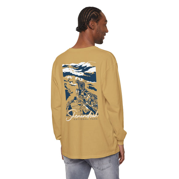 Copy of Copy of Copy of Unisex Garment-dyed Long Sleeve T-Shirt
