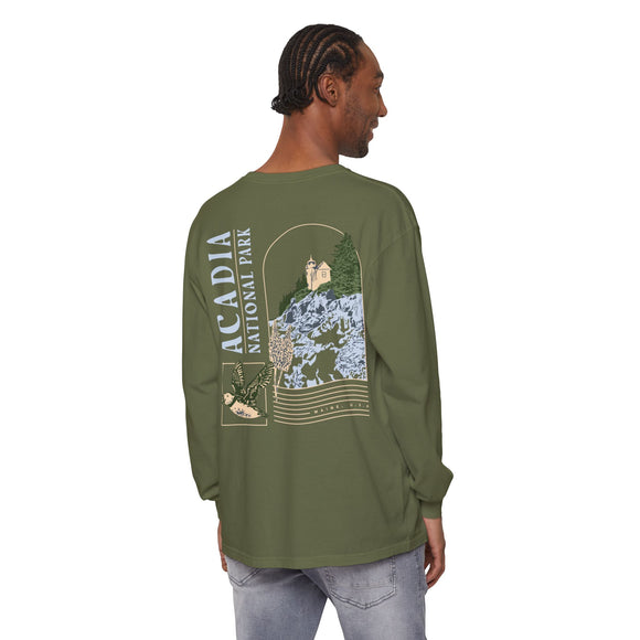 Copy of Copy of Copy of Copy of Copy of Copy of Copy of Copy of Copy of Unisex Garment-dyed Long Sleeve T-Shirt