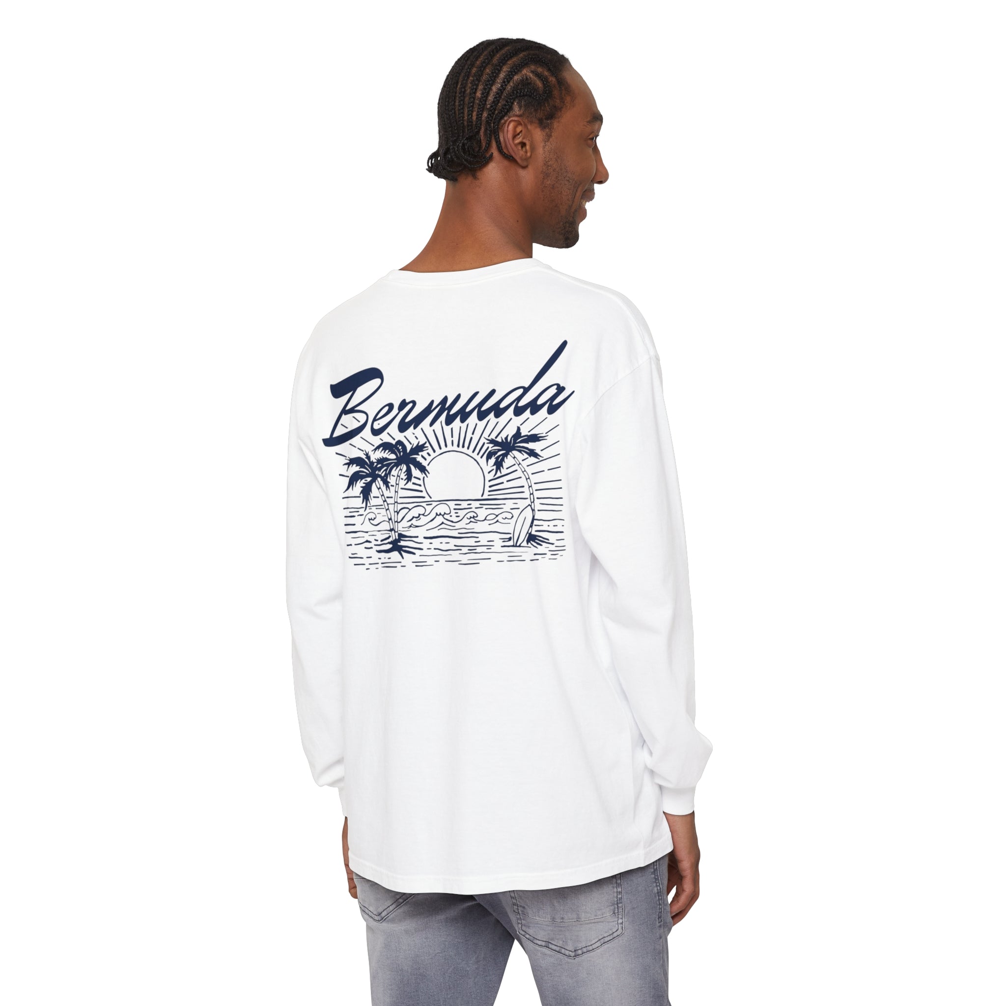 Bermuda Comfort Colors Long Sleeve Shirt