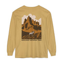 Unisex Garment-dyed Long Sleeve T-Shirt-12