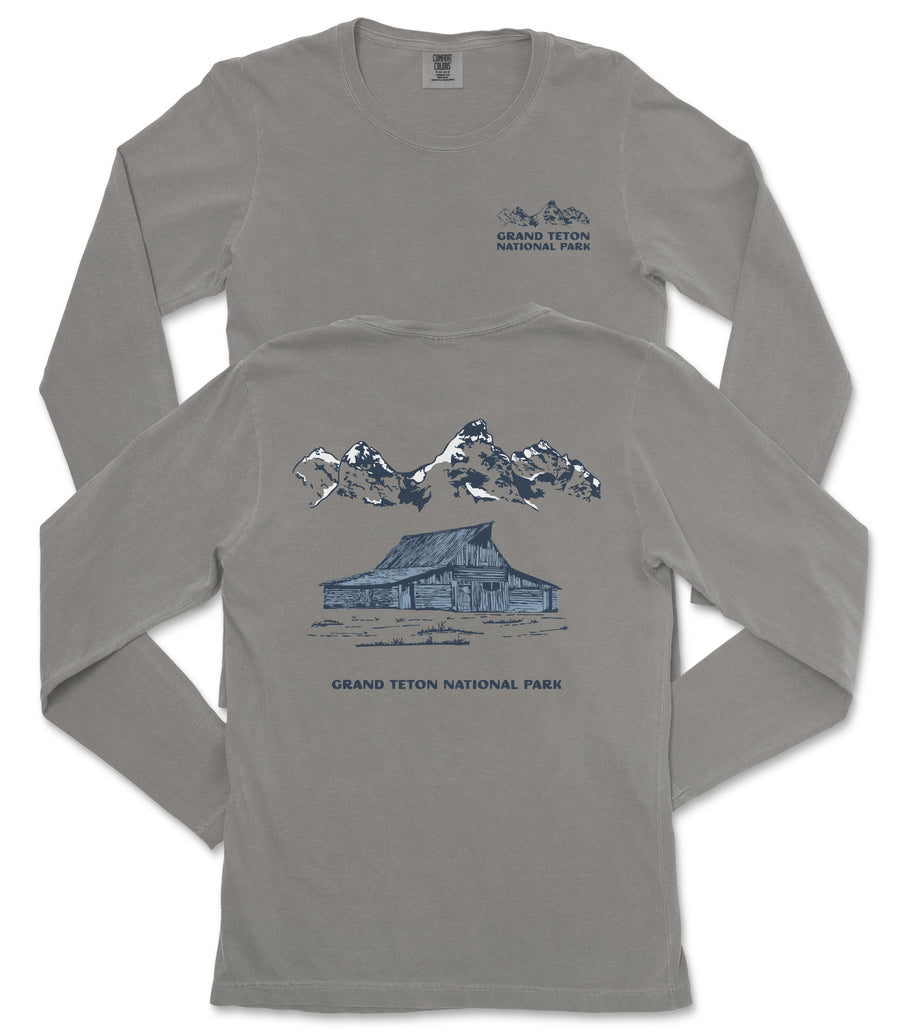 Grand Teton National Park Wyoming Long Sleeve Shirt