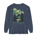 Unisex Garment-dyed Long Sleeve T-Shirt-18