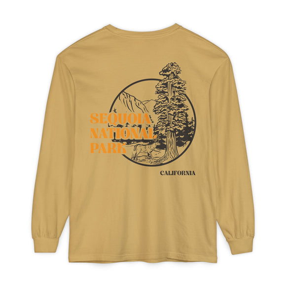 Copy of Copy of Copy of Copy of Unisex Garment-dyed Long Sleeve T-Shirt