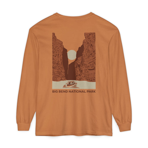 Copy of Copy of Copy of Unisex Garment-dyed Long Sleeve T-Shirt