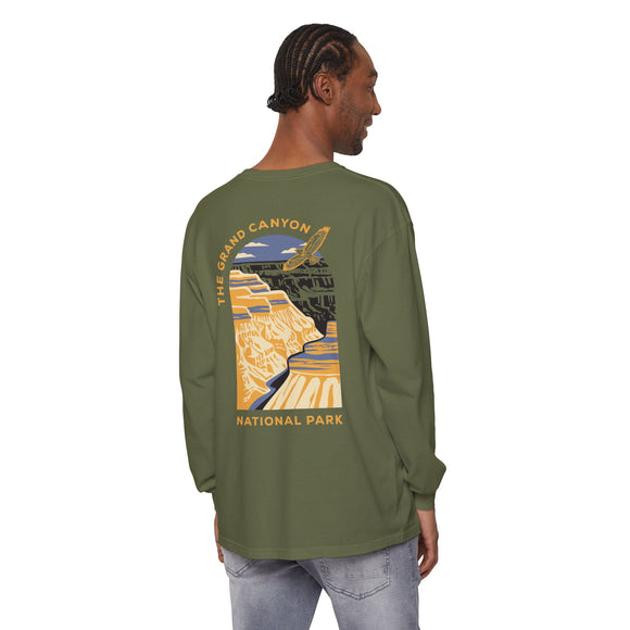 Copy of Unisex Garment-dyed Long Sleeve T-Shirt