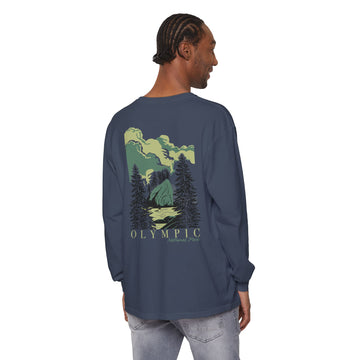 Olympic National Park Washington Long Sleeve Shirt - 0