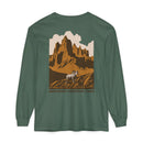 Unisex Garment-dyed Long Sleeve T-Shirt-18