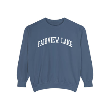 Buy denim Fairview Lake Pennsylvania Comfort Colors Crewneck Sweatshirt