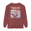 Unisex Garment-dyed Long Sleeve T-Shirt-6