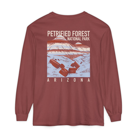 Unisex Garment-dyed Long Sleeve T-Shirt