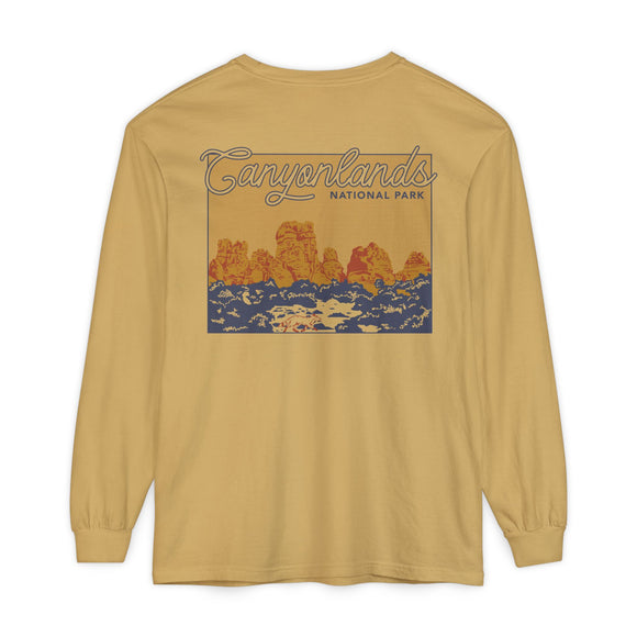 Copy of Unisex Garment-dyed Long Sleeve T-Shirt