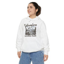 Yellowstone National Park Comfort Colors Hooded Sweatshirt Distressed Design-6