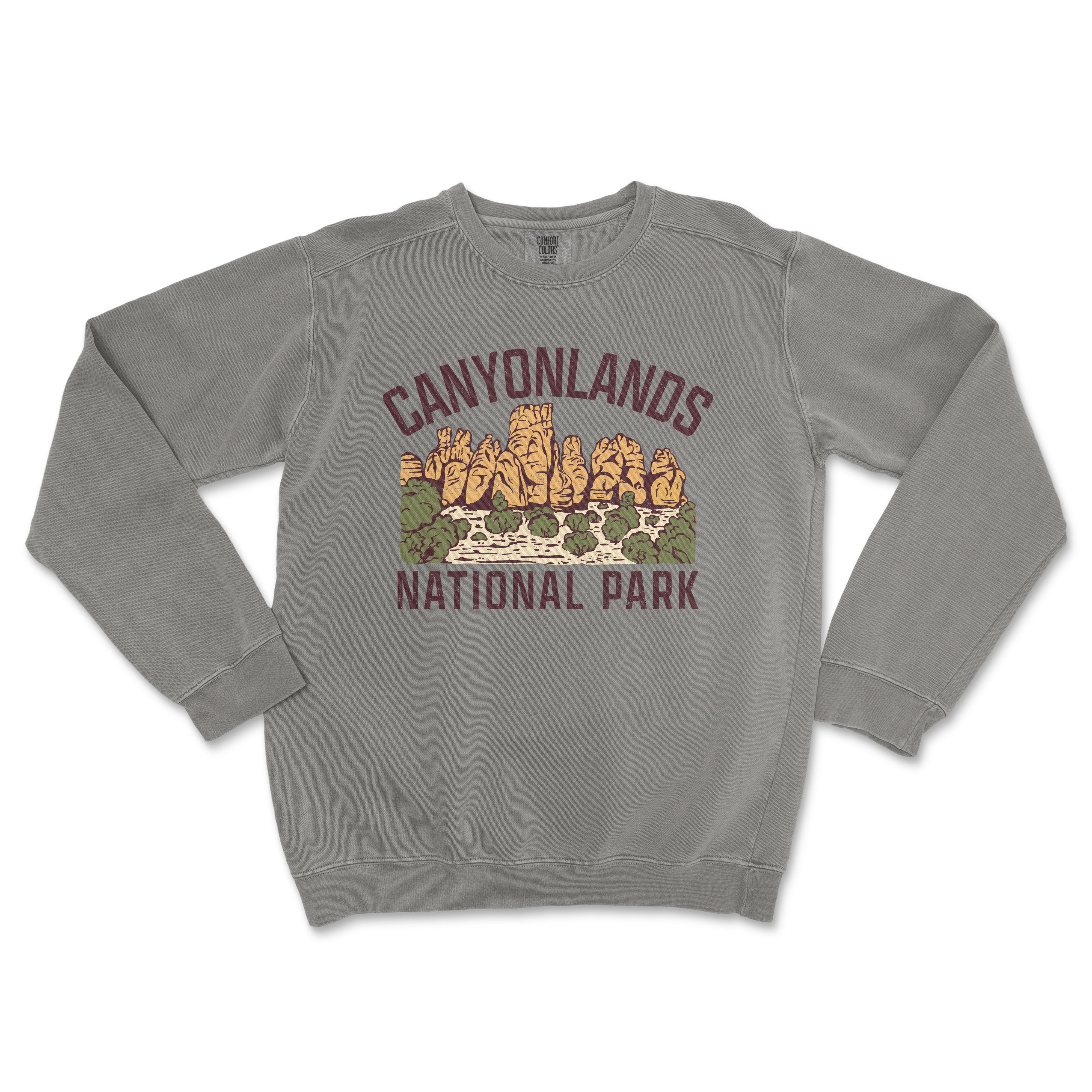 a sweatshirt with the words canyonlands national park on it