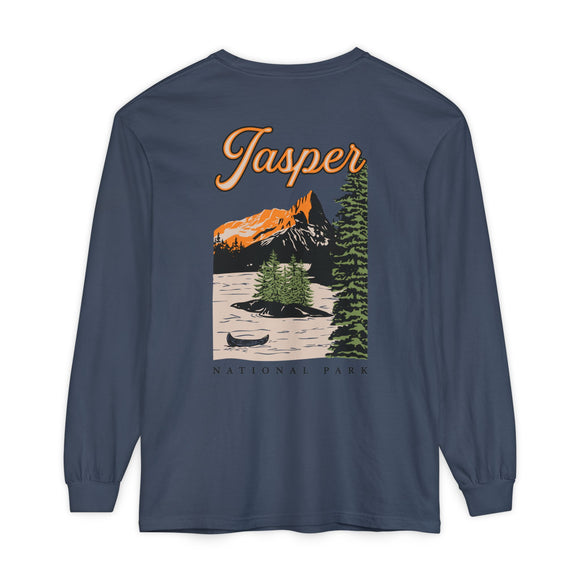 Copy of Copy of Unisex Garment-dyed Long Sleeve T-Shirt