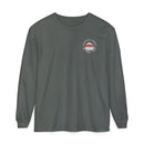 Unisex Garment-dyed Long Sleeve T-Shirt-2
