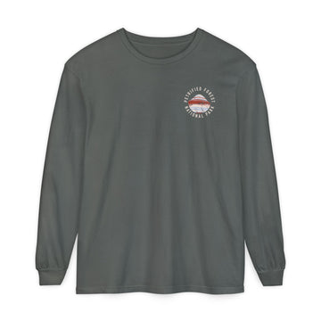 Unisex Garment-dyed Long Sleeve T-Shirt - 0