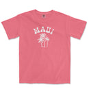a pink youth's t - shirt with a palm tree and the word miami