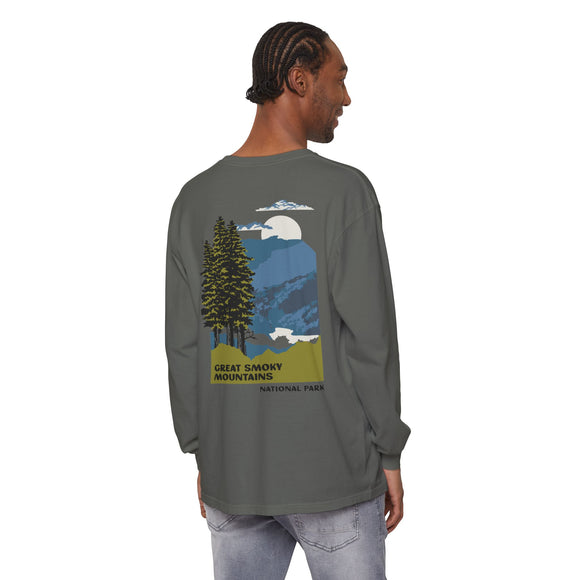 Copy of Copy of Copy of Unisex Garment-dyed Long Sleeve T-Shirt