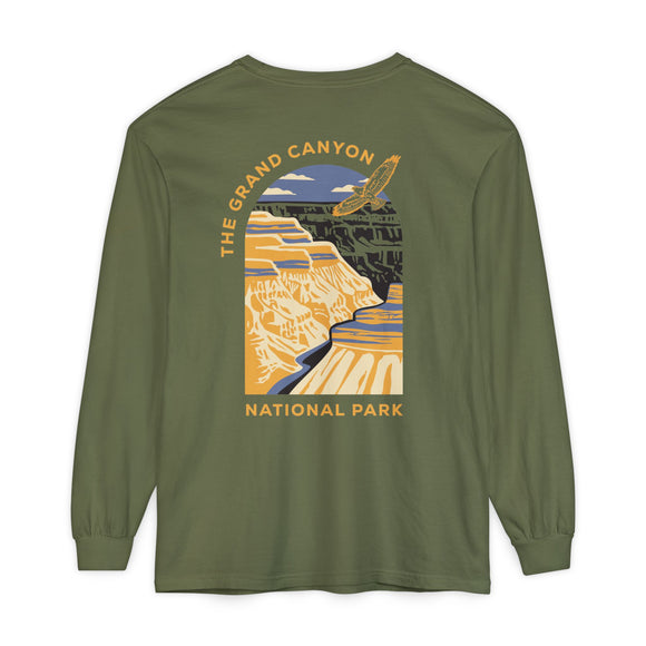 Copy of Unisex Garment-dyed Long Sleeve T-Shirt