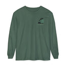 Unisex Garment-dyed Long Sleeve T-Shirt-4