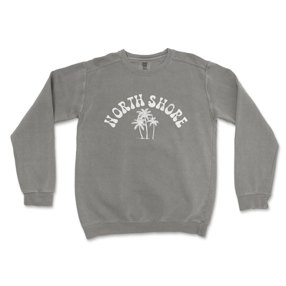 a sweatshirt with the words north shore on it