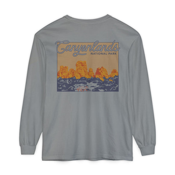 Copy of Unisex Garment-dyed Long Sleeve T-Shirt