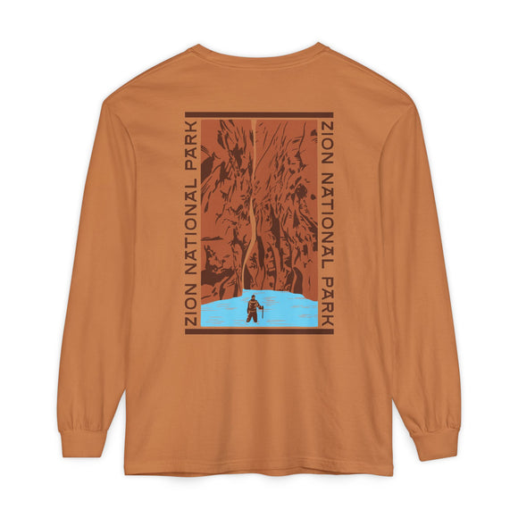 Copy of Copy of Copy of Copy of Copy of Copy of Unisex Garment-dyed Long Sleeve T-Shirt