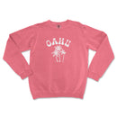 a pink sweatshirt with the word idaho printed on it