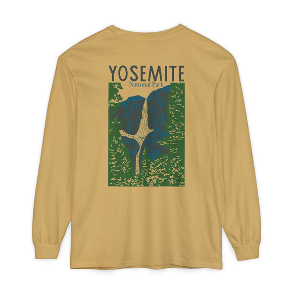 Copy of Copy of Copy of Unisex Garment-dyed Long Sleeve T-Shirt