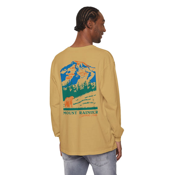 Copy of Copy of Copy of Unisex Garment-dyed Long Sleeve T-Shirt