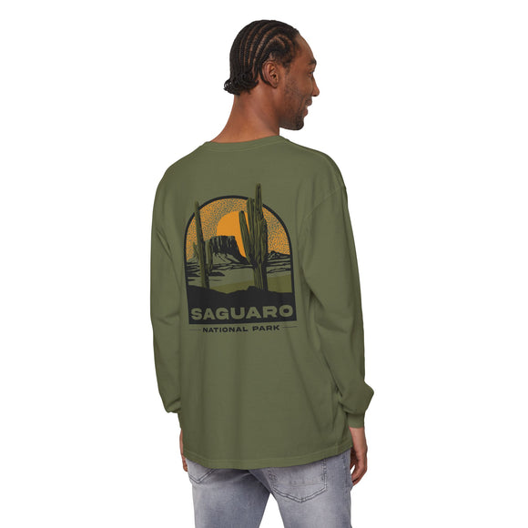 Copy of Unisex Garment-dyed Long Sleeve T-Shirt