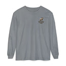 Unisex Garment-dyed Long Sleeve T-Shirt-4
