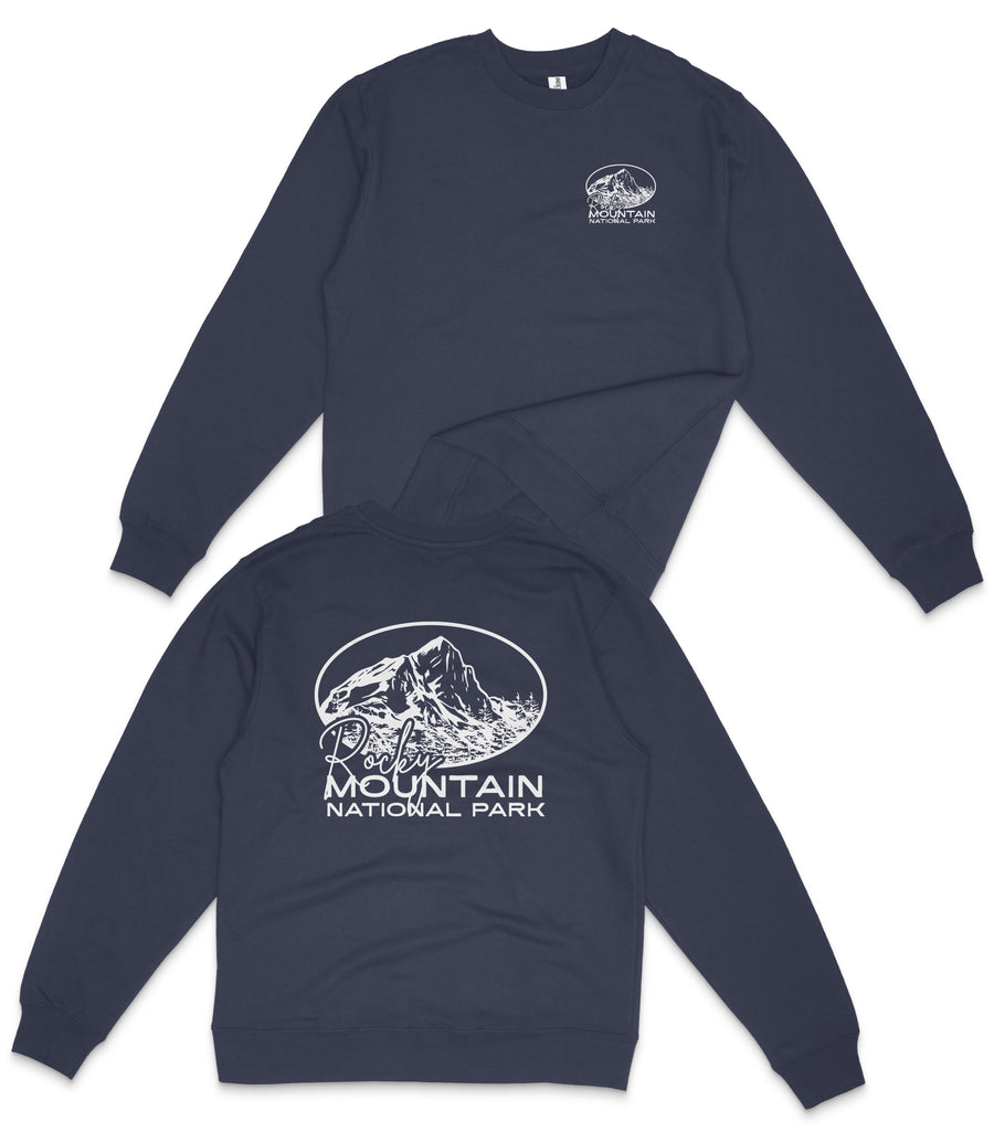 Rocky Mountain National Park Colorado Crewneck Sweatshirt