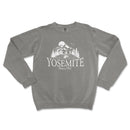 a grey sweatshirt with the words yosemite on it