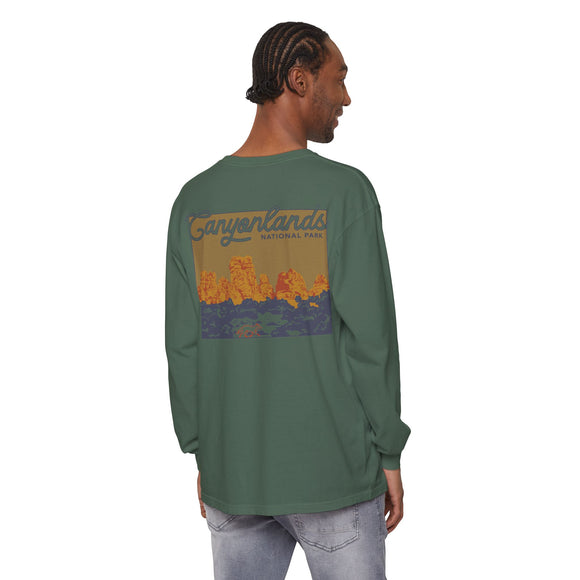 Copy of Unisex Garment-dyed Long Sleeve T-Shirt