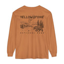 Unisex Garment-dyed Long Sleeve T-Shirt-15
