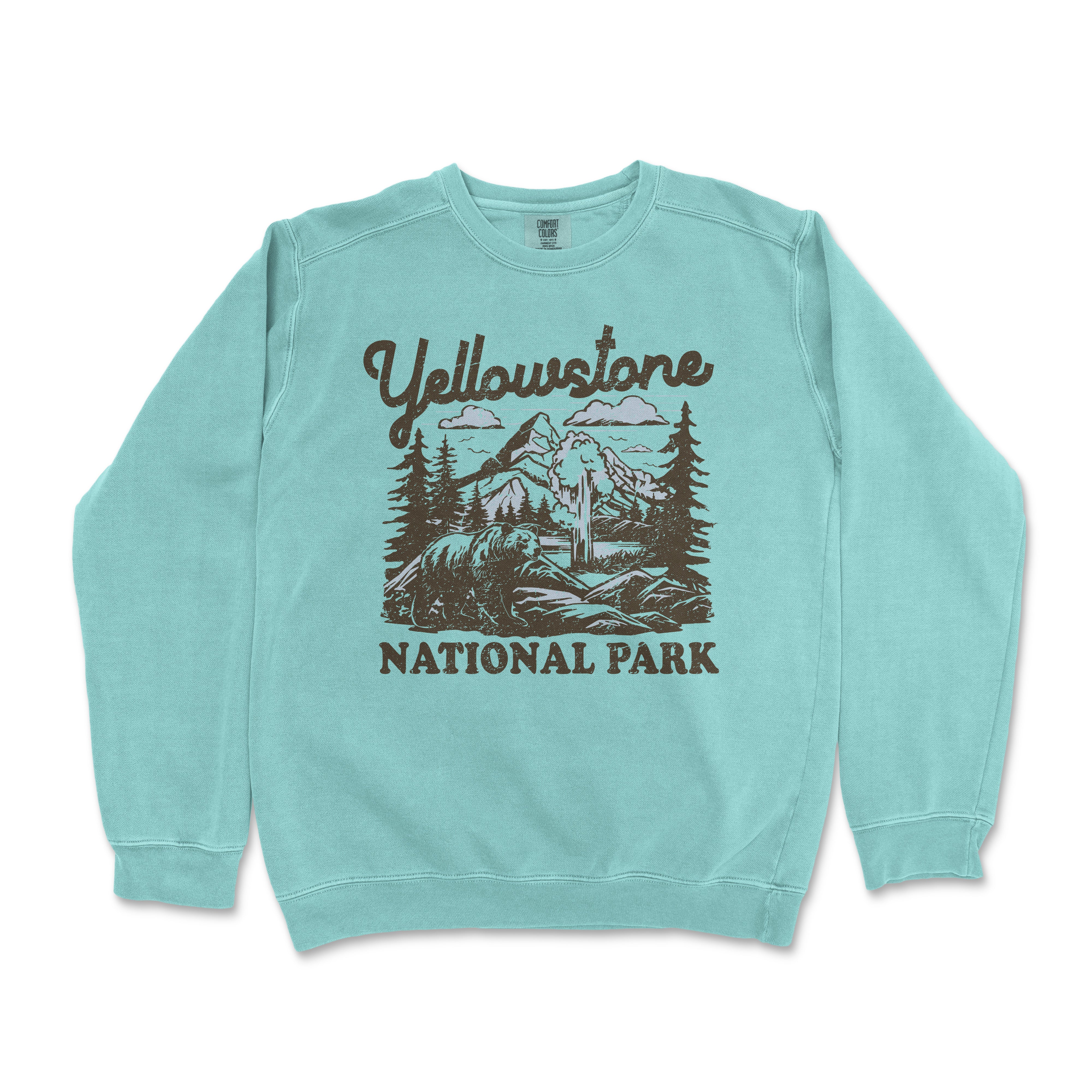 Souvenir Du Parc National Du Wyoming Bison Yellowstone Natif Wy Sweater e Souvenir Du Parc National Du Wyoming Bison Yellowstone Natif Wy Sweater e