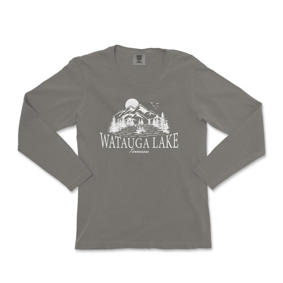 a long sleeve shirt with the words wattagga lake on it