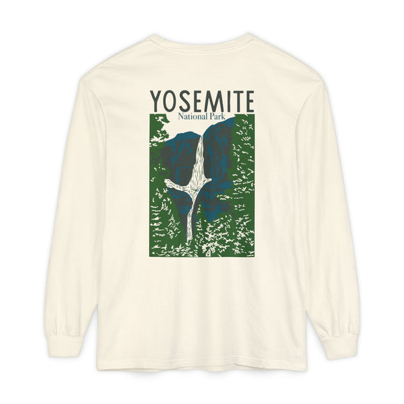 Copy of Copy of Copy of Unisex Garment-dyed Long Sleeve T-Shirt