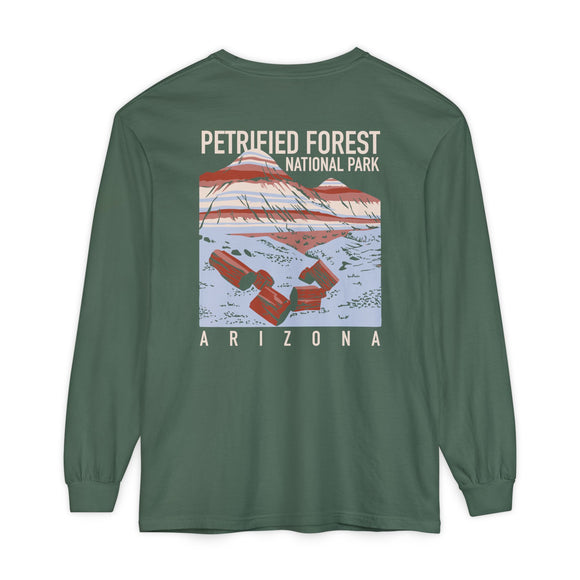 Unisex Garment-dyed Long Sleeve T-Shirt