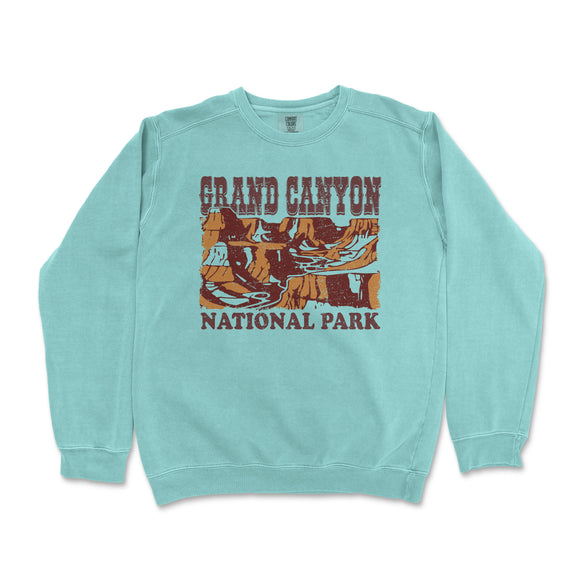 a blue sweatshirt with the words grand canyon national park on it