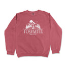 a red sweatshirt with the words yosemite on it