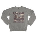 a grey sweatshirt with the words yosemite national park on it