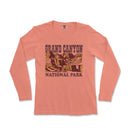 a women's long sleeve shirt with a picture of the grand canyon national park